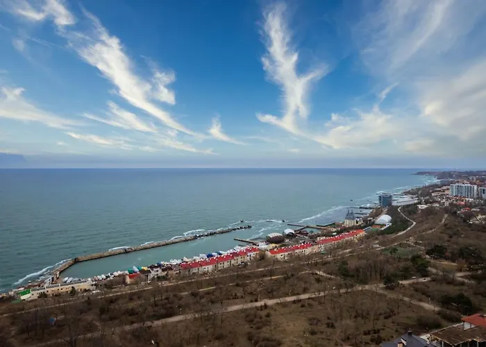 Appartement 44 Pearl 1-bedroom Panoramic Sea View Odessa